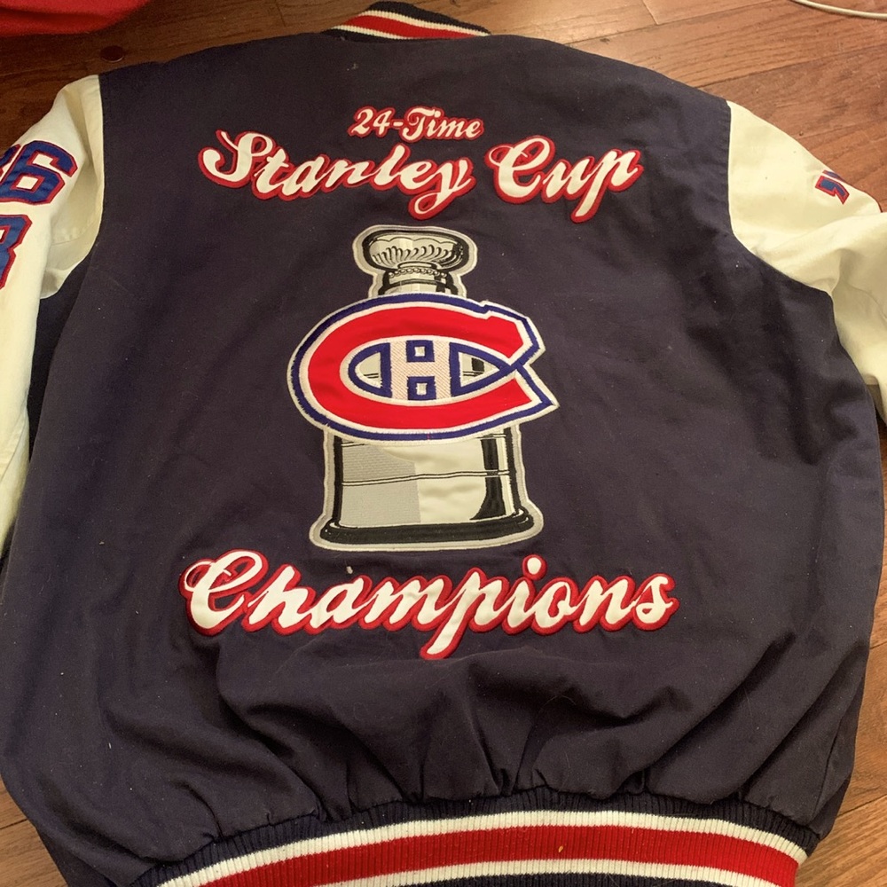 NHL letterman jacket